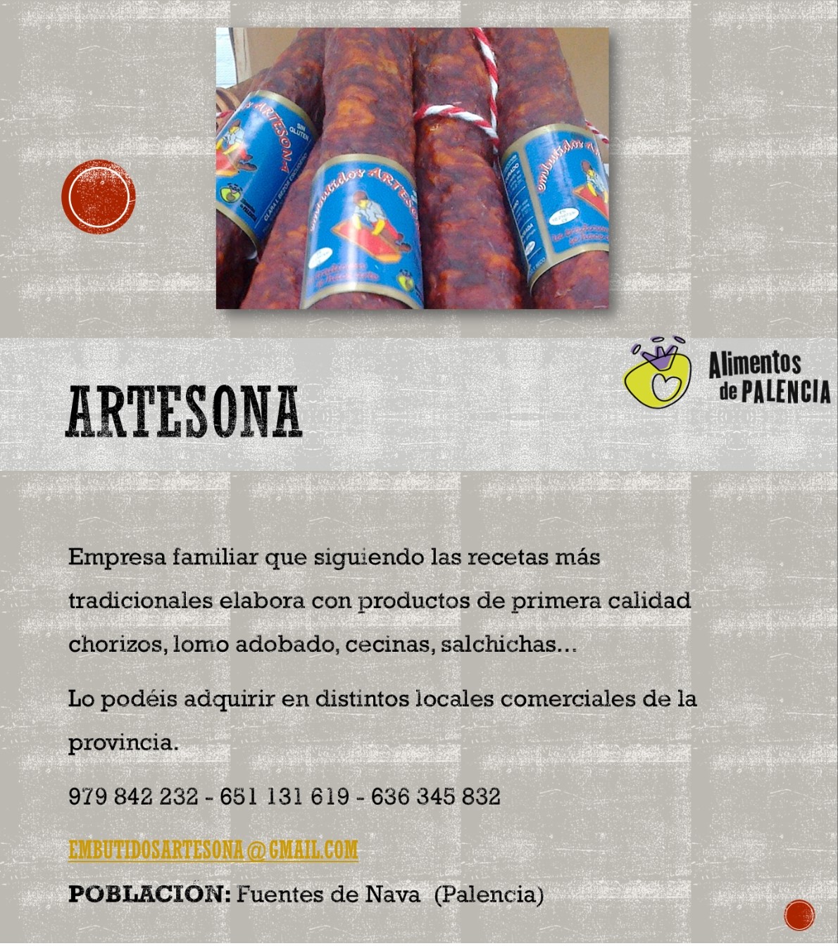 EMBUTIDOS ARTESONA